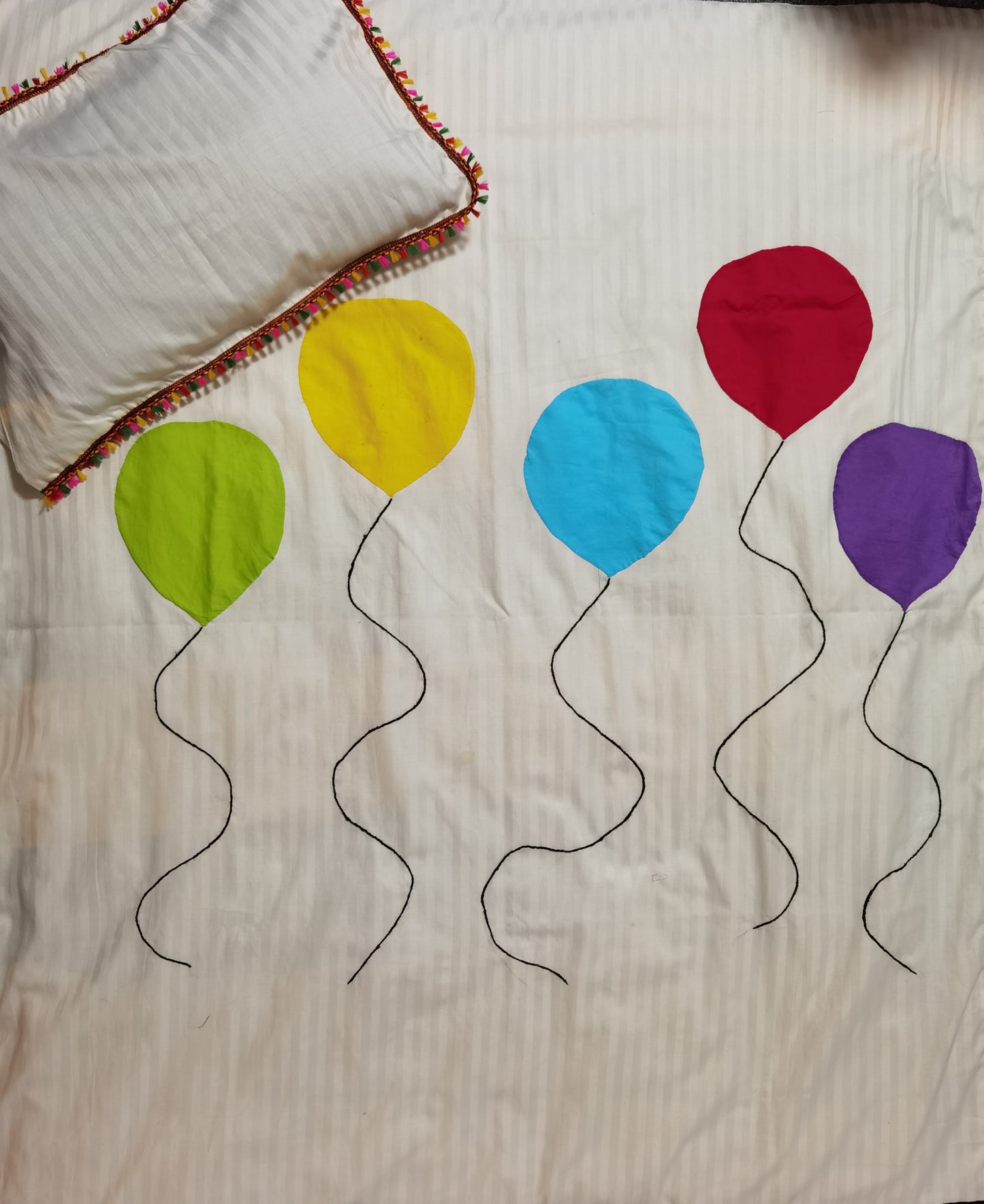 Aplic work Baby bedding set | 2-teilige Babybettwäsche ohne Füllung